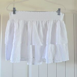 Wild Fable Tiered Smocked Waist Mini Skirt Cover Up